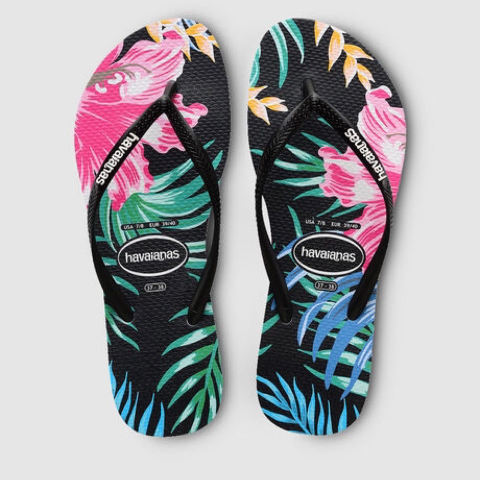 Havaianas slim tropical floral clearance